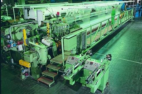 Automatic shuttle loom mts 14,00 for base weaves of wet felts